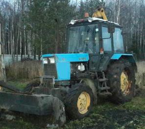 Бурильно-крановая машина БМ-205Д на базе МТЗ 82.1