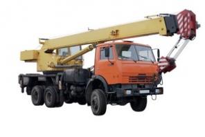 Аренда автокрана 25 тонн, стрела 21,7
