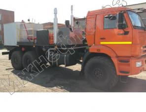Цементировочный агрегат ЦА-320 на шасси КАМАЗ-43118 на складе в г.Ижевске
