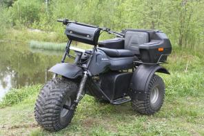 Мотовездеход Атаман Trike Diesel10
