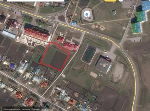 Земельный участок под строительство коммерческой недвижимости в г. Чаплыгин Липецкой области