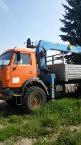 КамАЗ-43118 с краном манипулятором DONGANG