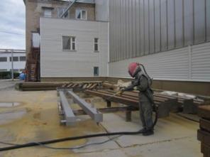 Пескоструйная очистка и обработка, окраска, защита
