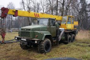 Автокран КрАЗ КС-3575А 14860 см.куб., 1977 г., МТ