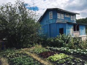 Продам 2-этажный дом 50м² (бревно) на участке 6 сот., 30 км до города, расположен в СНТ «Шоморт»