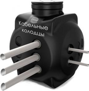 Колодцы кабельные, полиэтиленовые.