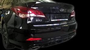 Обвес(Тюнинг) на Hyundai i40 (юбка передняя,юбка задняя,спойлер,накладка на пороги ,реснички )