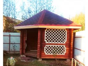 Беседки из бруса