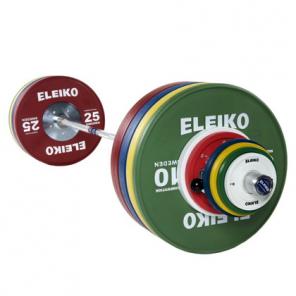 КОМПЛЕКТ ШТАНГИ ДЛЯ СОРЕВНОВАНИЙ ELEIKO OLYMPIC: 290 КГ