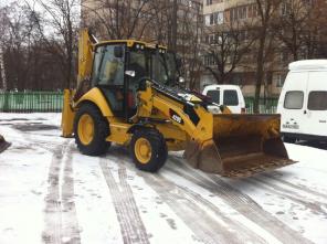 Услуги экскаватора-погрузчика