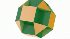 Продажа моделей многогранников из бумаги