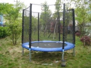 Батут уличный DFC Trampoline Fitness с сеткой 6 ft (183 см) артикул: 6FT-TR-E