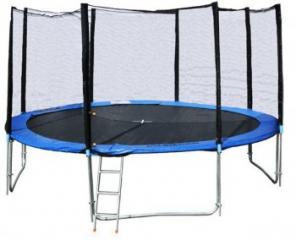 Батут уличный DFC Trampoline Fitness с сеткой 8ft (244см) артикул: 8FT-TR-E