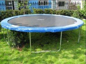 Батут уличный DFC Trampoline Fitness без сетки 14 ft (427см) артикул: 14FT-TR