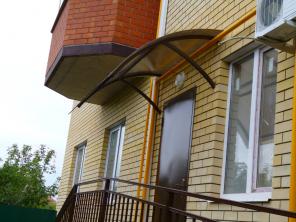 Установка козырьков в Краснодаре