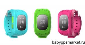 Детские gps часы Smart Baby Watch Q50