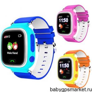 Детские gps часы Smart Baby Watch Q80