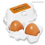Мыло-маска Holika Holika с зеленым чаем, красной глиной, древесным углем, с яичным белком , набор из 4х яиц