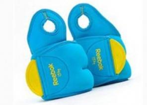 Утяжелители на запястья Reebok Рибок Elements 1кг арт.RAEL-11071BL