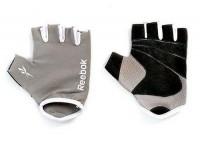 Перчатки для фитнеса Reebok Рибок арт.RAEL-11134BK(Черный/белый)
