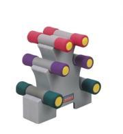 Набор неопреновых гантелей 5.44 кг. на подставке OXYGEN Оксиген P800-12LB