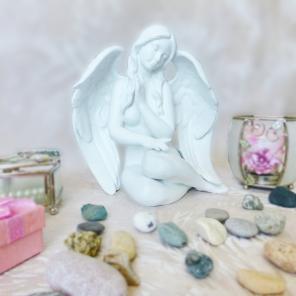Керамическая статуэтка - фигурка ангел Lovely Angel