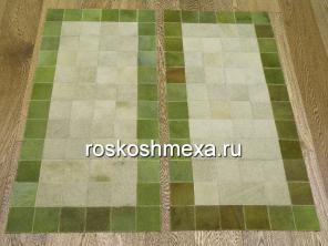 Прикроватные коврики из коровьих шкур