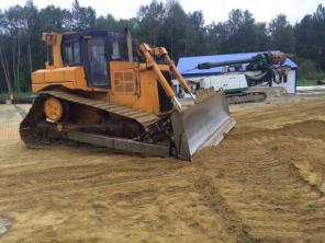 Бульдозер толкач Caterpillar D6T