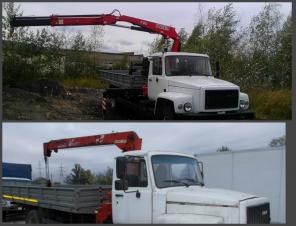Кран-манипулятор Газ 3309 2015 года