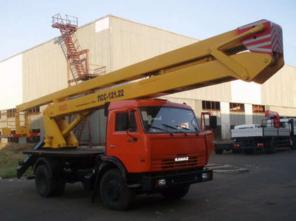 Сдается в аренду Автовышка 22 м. Коленчатая Камаз ПСС-121.22