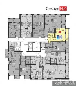 1-к квартира, 35 м?, 2/25 эт. г.Красногорск.