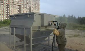 пескоструйные работы.