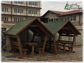 Деревянные беседки из сруба в Крыму