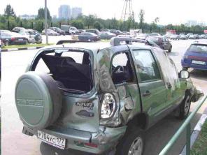 Продам аварийный Нива-Шевроле.