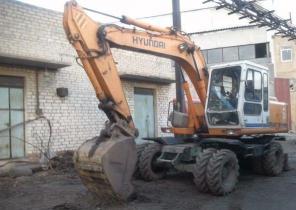 Экскаватор Hyundai Robex 1300 в разбор (Хундай Робекс двигатель запчасти)