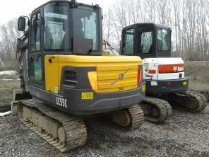 Запасные части миниэкскаваторов VOLVO EC55B