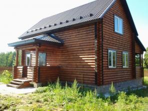 Дом с газом бревно г. Малоярославец Киевское Калужское шоссе