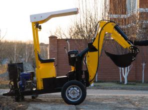 Мини-экскаватор прицепной HBP-13L (377.000 руб.)