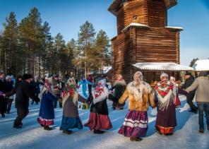 Новый год и Рождество на Русском Севере. Каргополь