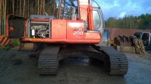 Экскаватор б/у Hitachi ZX200 предпродажная подготовка