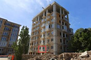 Продажа квартиры 27 кв м с балконом от застройщика в новом ЖК в Гаспре 1 485 0000 руб