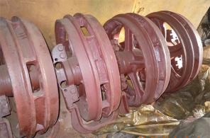 Колесо натяжное 50-21-305СП на Т-130 и Б-10