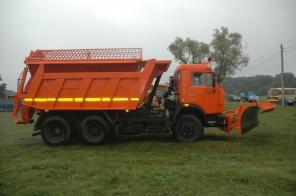 Пескоразбрасыватель на Камаз-65115