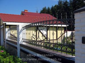 Кованые заборы и ограждения