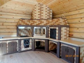 Барбекю-комплексы,камины,навесы от Studio Terra-Nova