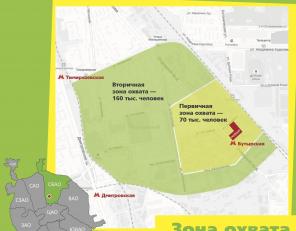 Аренда площади 100,6 м2 в ТЦ "Зеленый" г. Москва, Огородный проезд, д. 10, м. Бутырская
