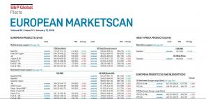 Готовы предоставить информацию Platts и ARGUS