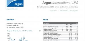 Готовы предоставить информацию Platts и ARGUS