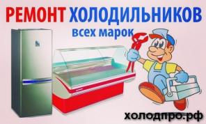 Ремонт холодильников и любой холодильной техники. Продажа бу холодильников.