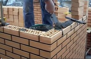 Кладка кирпича, газобетона, облицовки.
